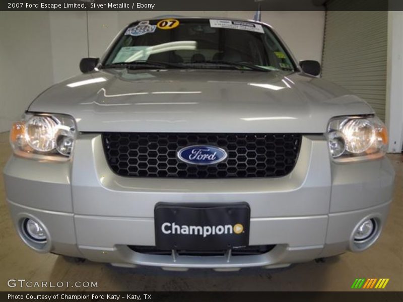 Silver Metallic / Ebony 2007 Ford Escape Limited