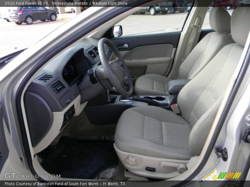 Smokestone Metallic / Medium Light Stone 2010 Ford Fusion SE V6