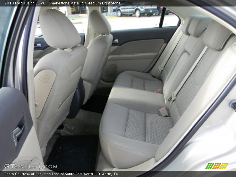 Smokestone Metallic / Medium Light Stone 2010 Ford Fusion SE V6