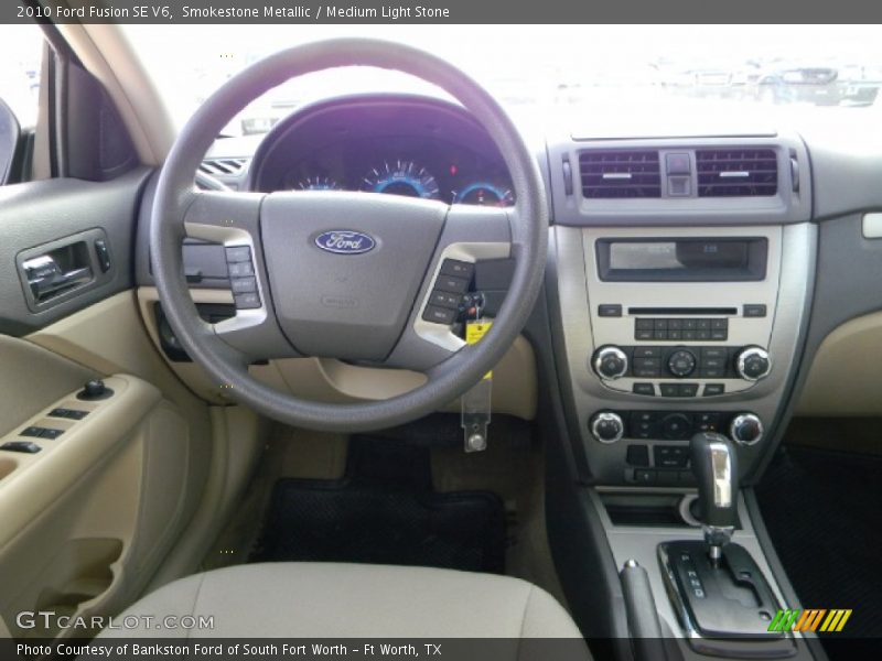 Smokestone Metallic / Medium Light Stone 2010 Ford Fusion SE V6