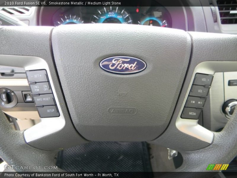 Smokestone Metallic / Medium Light Stone 2010 Ford Fusion SE V6