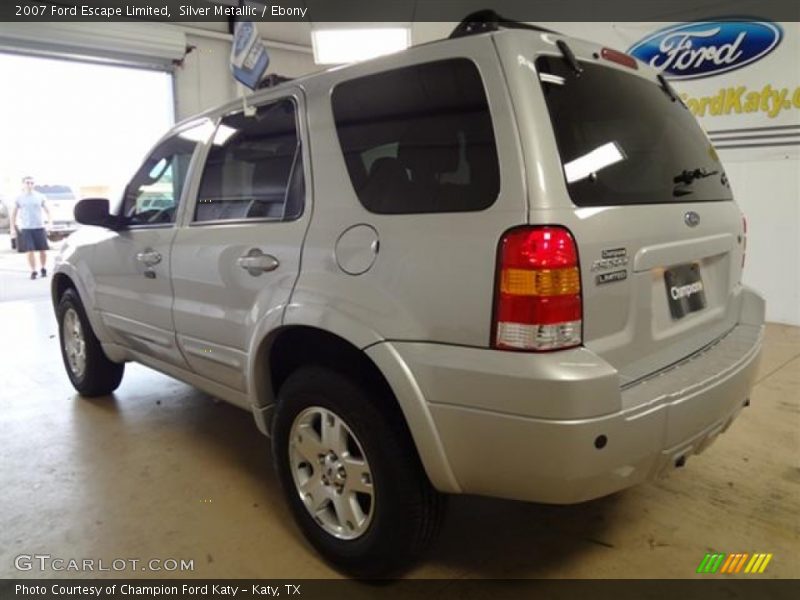 Silver Metallic / Ebony 2007 Ford Escape Limited