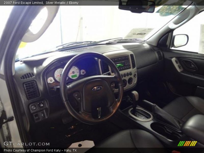 Silver Metallic / Ebony 2007 Ford Escape Limited