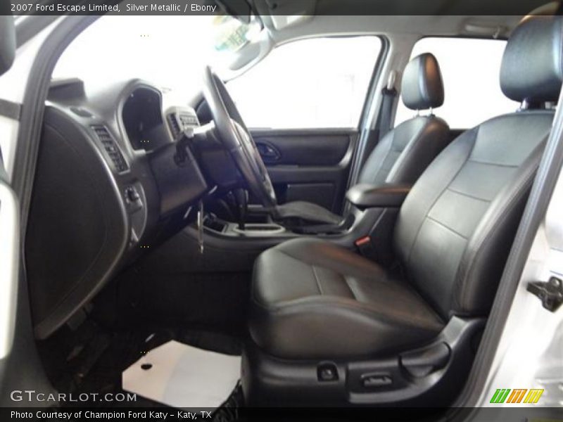  2007 Escape Limited Ebony Interior