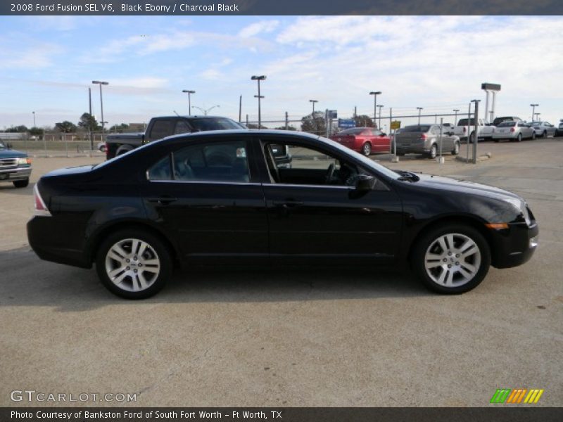 Black Ebony / Charcoal Black 2008 Ford Fusion SEL V6