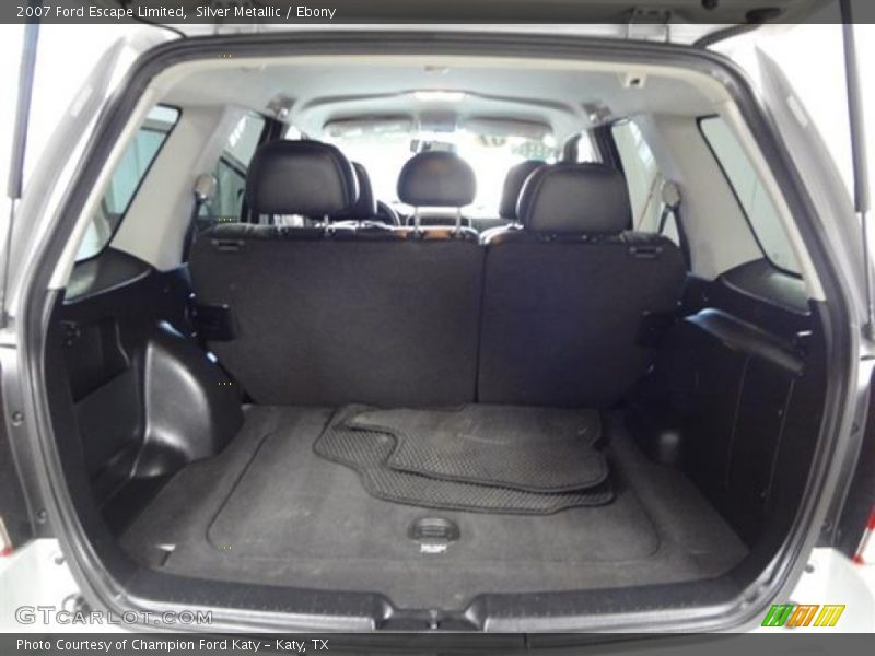  2007 Escape Limited Trunk