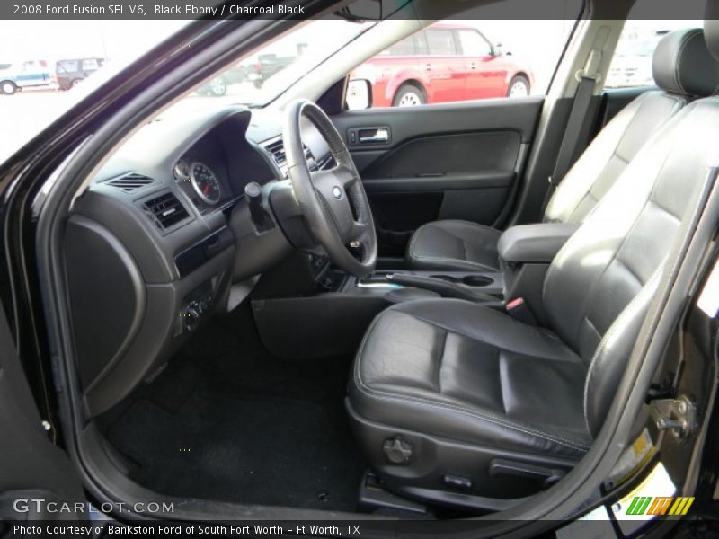 Black Ebony / Charcoal Black 2008 Ford Fusion SEL V6