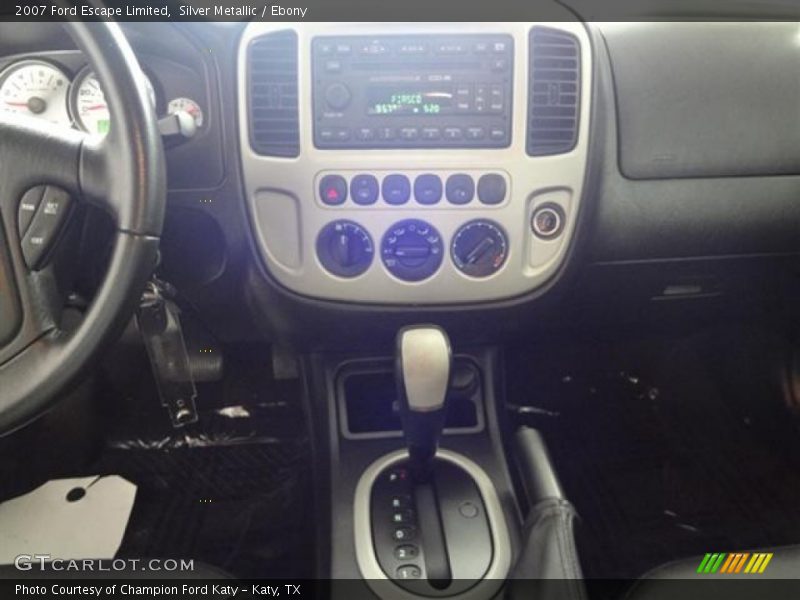 Silver Metallic / Ebony 2007 Ford Escape Limited