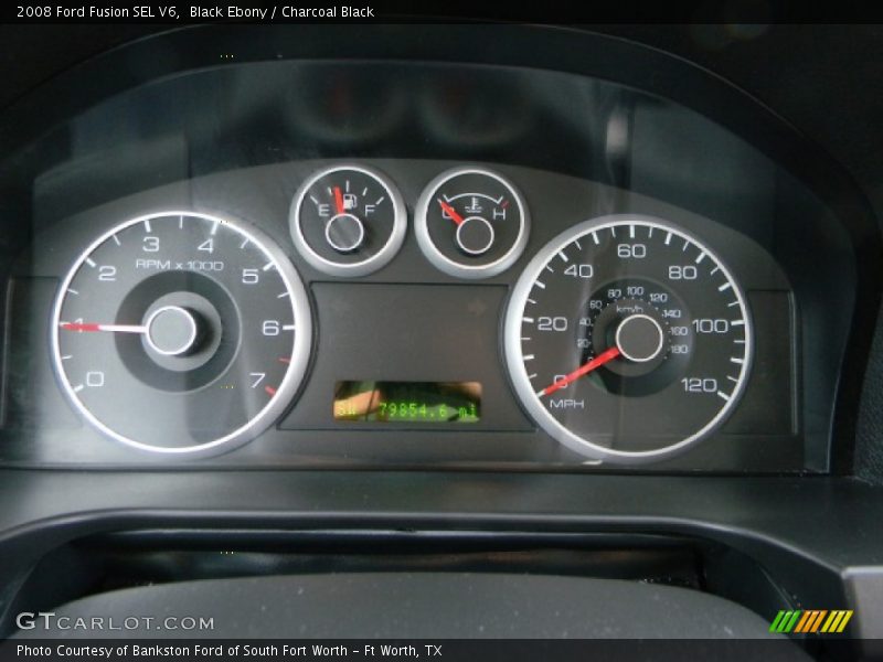 Black Ebony / Charcoal Black 2008 Ford Fusion SEL V6