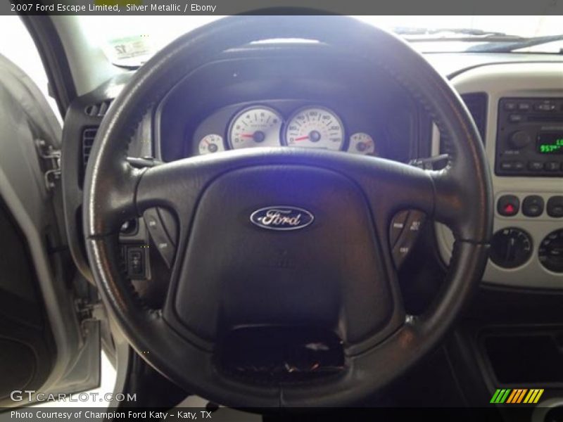 Silver Metallic / Ebony 2007 Ford Escape Limited