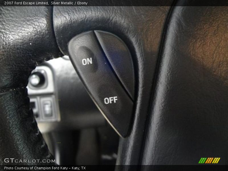 Silver Metallic / Ebony 2007 Ford Escape Limited