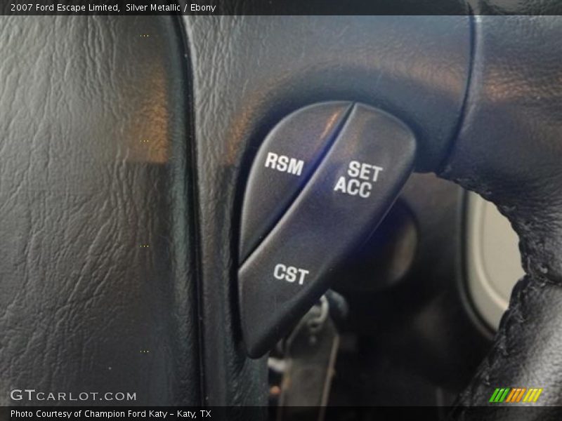 Silver Metallic / Ebony 2007 Ford Escape Limited