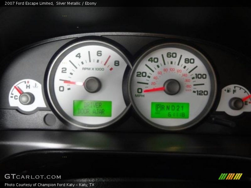  2007 Escape Limited Limited Gauges