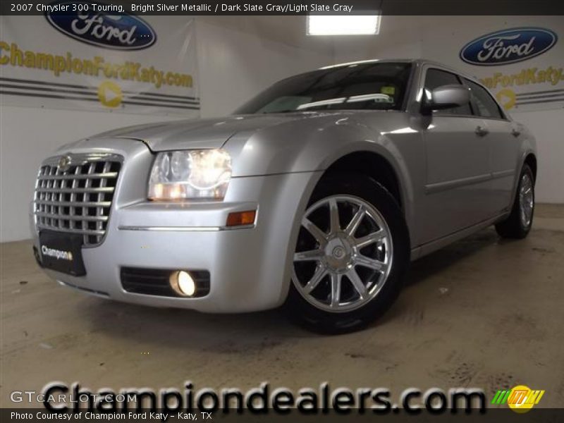 Bright Silver Metallic / Dark Slate Gray/Light Slate Gray 2007 Chrysler 300 Touring