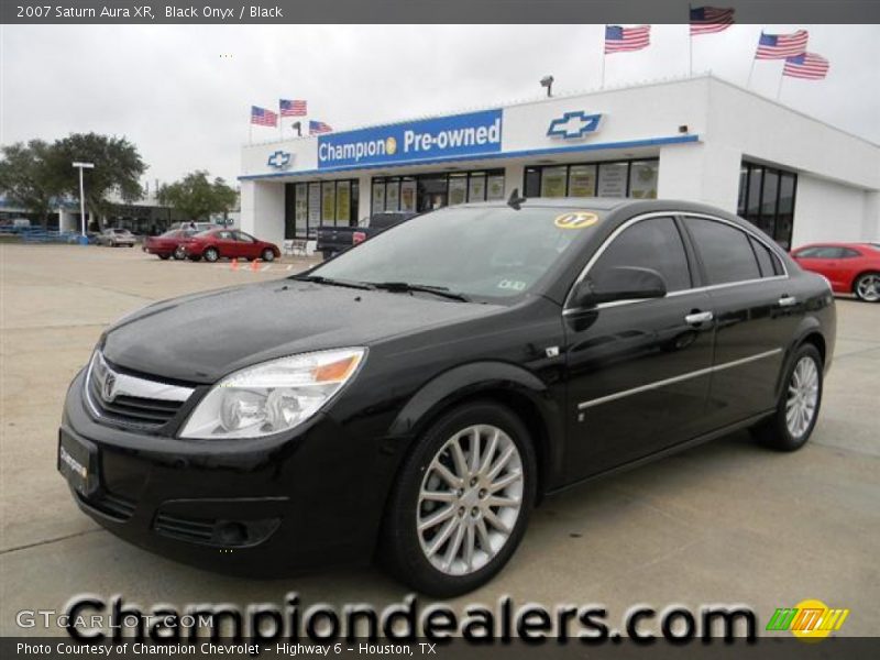 Black Onyx / Black 2007 Saturn Aura XR
