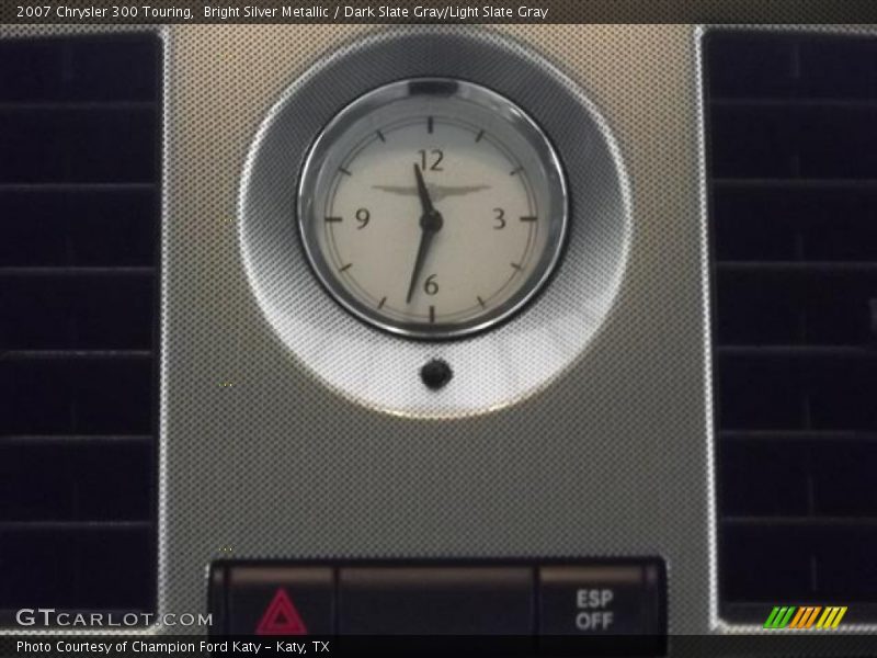 Bright Silver Metallic / Dark Slate Gray/Light Slate Gray 2007 Chrysler 300 Touring