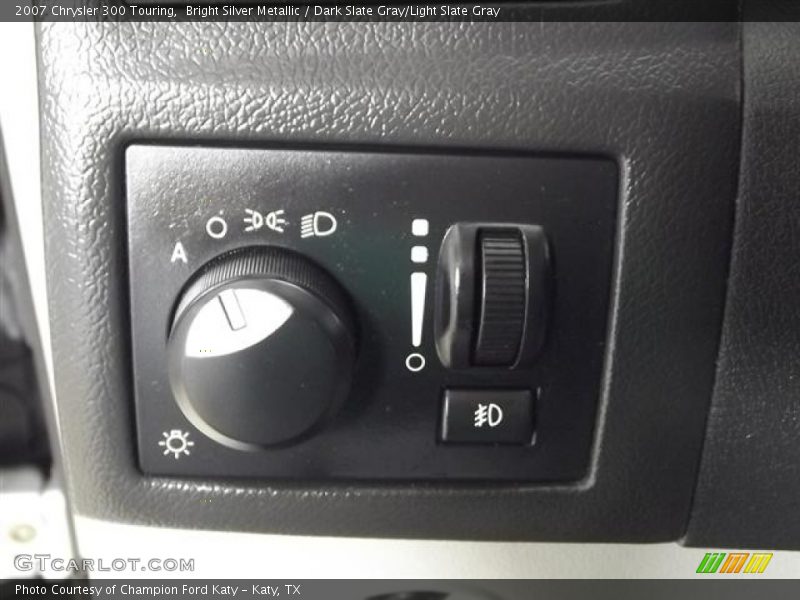 Bright Silver Metallic / Dark Slate Gray/Light Slate Gray 2007 Chrysler 300 Touring