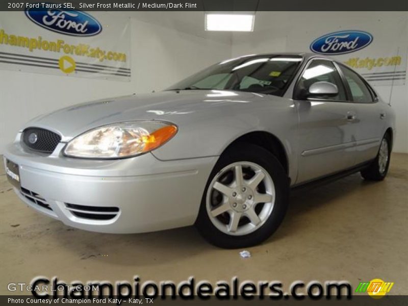 Silver Frost Metallic / Medium/Dark Flint 2007 Ford Taurus SEL