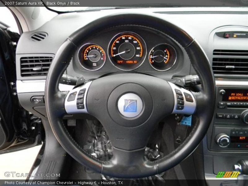 Black Onyx / Black 2007 Saturn Aura XR