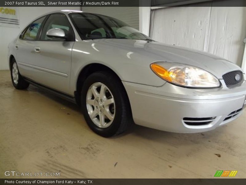Silver Frost Metallic / Medium/Dark Flint 2007 Ford Taurus SEL