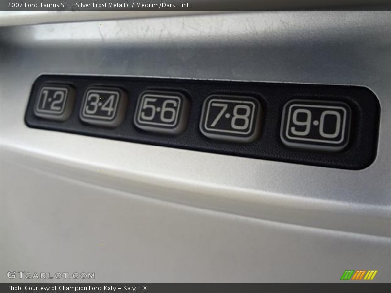 Silver Frost Metallic / Medium/Dark Flint 2007 Ford Taurus SEL