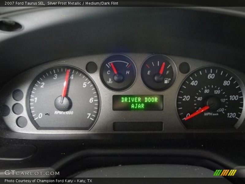 Silver Frost Metallic / Medium/Dark Flint 2007 Ford Taurus SEL
