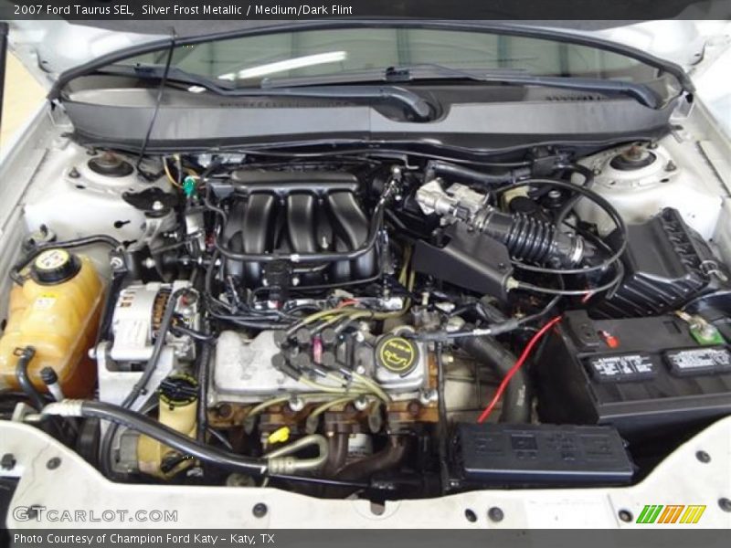 Silver Frost Metallic / Medium/Dark Flint 2007 Ford Taurus SEL