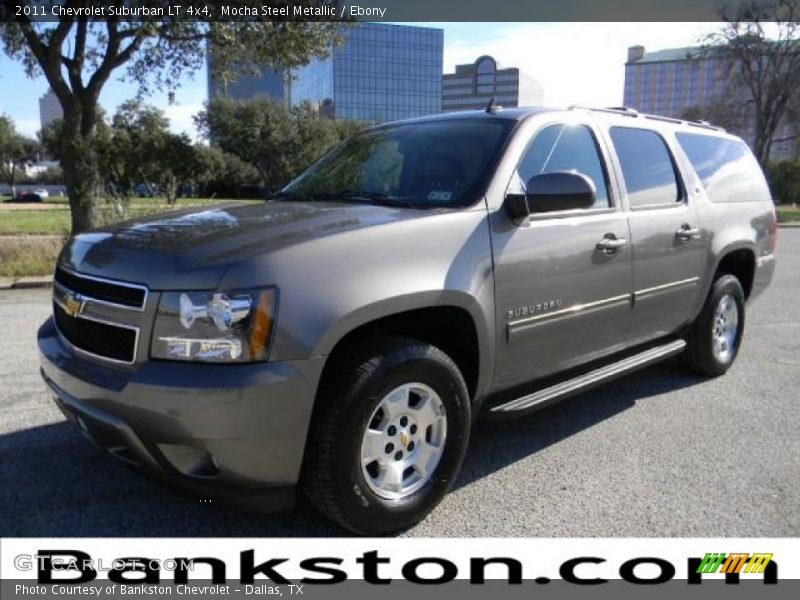 Mocha Steel Metallic / Ebony 2011 Chevrolet Suburban LT 4x4