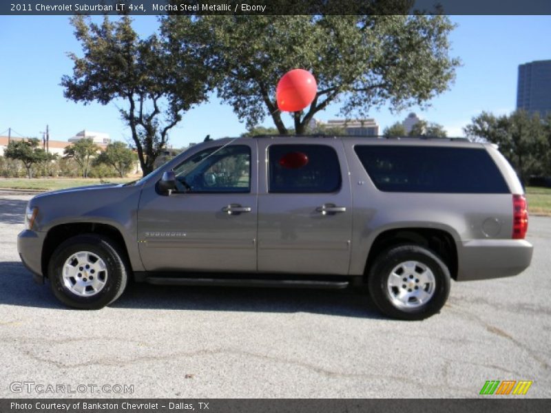Mocha Steel Metallic / Ebony 2011 Chevrolet Suburban LT 4x4