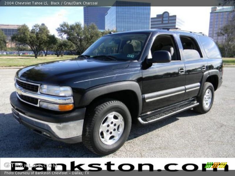 Black / Gray/Dark Charcoal 2004 Chevrolet Tahoe LS