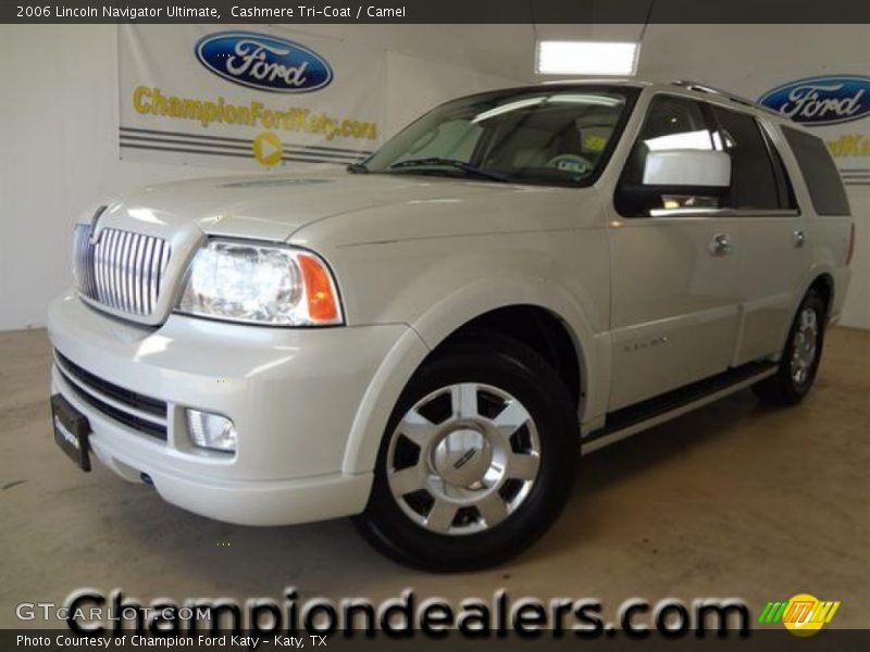 Cashmere Tri-Coat / Camel 2006 Lincoln Navigator Ultimate