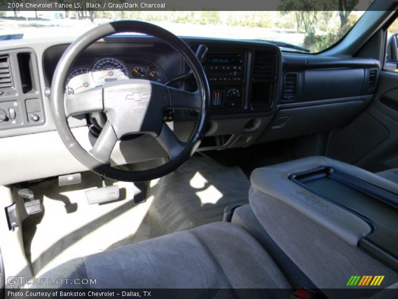Black / Gray/Dark Charcoal 2004 Chevrolet Tahoe LS