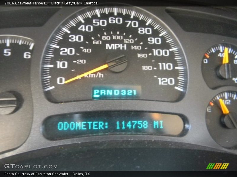 Black / Gray/Dark Charcoal 2004 Chevrolet Tahoe LS