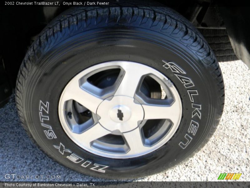 Onyx Black / Dark Pewter 2002 Chevrolet TrailBlazer LT