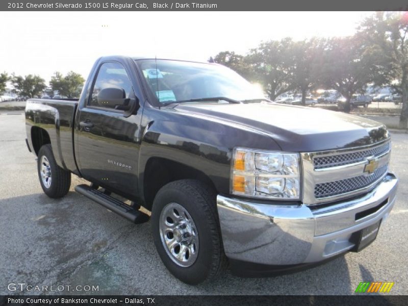 Black / Dark Titanium 2012 Chevrolet Silverado 1500 LS Regular Cab