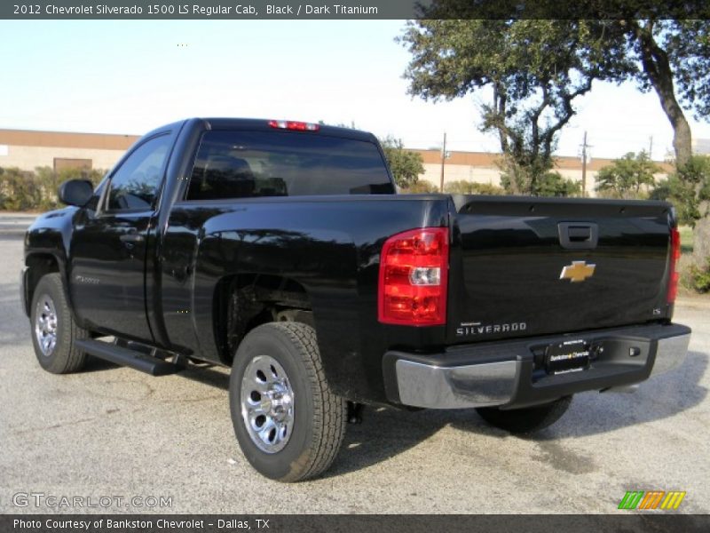Black / Dark Titanium 2012 Chevrolet Silverado 1500 LS Regular Cab