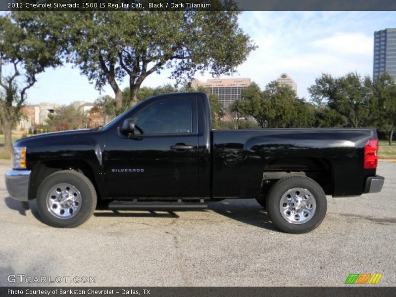 Black / Dark Titanium 2012 Chevrolet Silverado 1500 LS Regular Cab