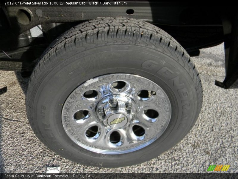 Black / Dark Titanium 2012 Chevrolet Silverado 1500 LS Regular Cab