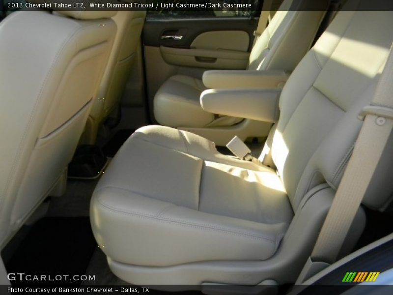 White Diamond Tricoat / Light Cashmere/Dark Cashmere 2012 Chevrolet Tahoe LTZ
