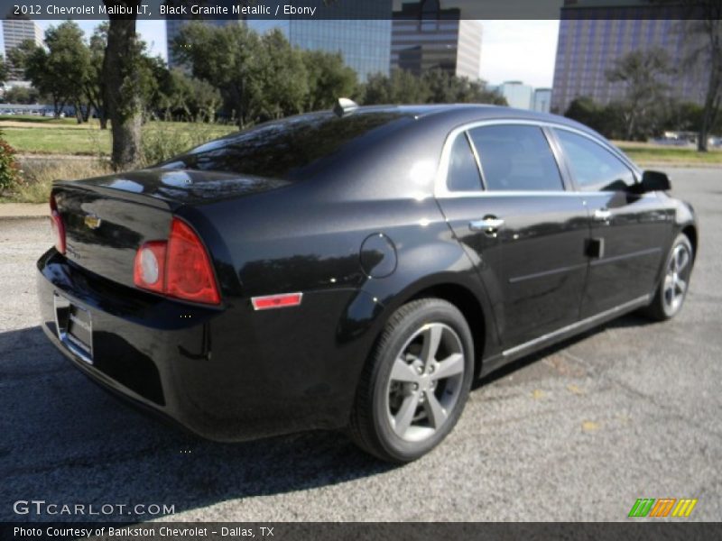 Black Granite Metallic / Ebony 2012 Chevrolet Malibu LT