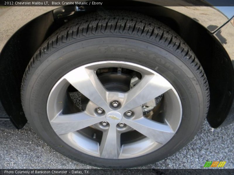 Black Granite Metallic / Ebony 2012 Chevrolet Malibu LT