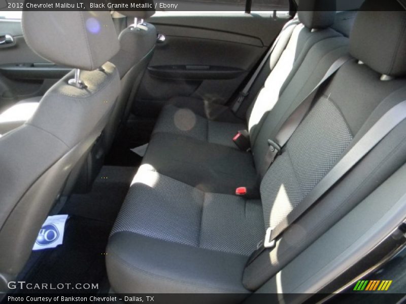 Black Granite Metallic / Ebony 2012 Chevrolet Malibu LT