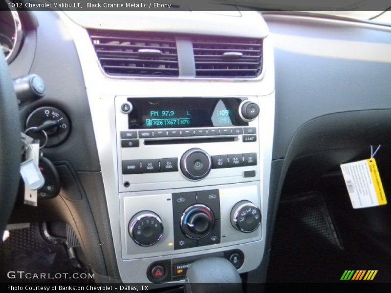 Black Granite Metallic / Ebony 2012 Chevrolet Malibu LT