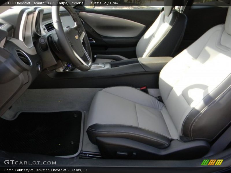 Imperial Blue Metallic / Gray 2012 Chevrolet Camaro LT/RS Coupe