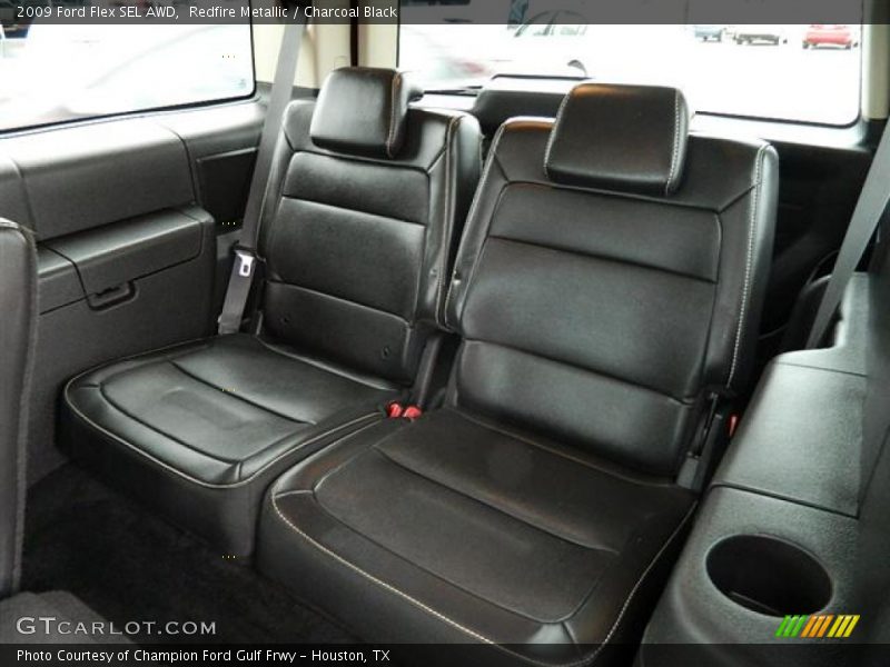 Redfire Metallic / Charcoal Black 2009 Ford Flex SEL AWD