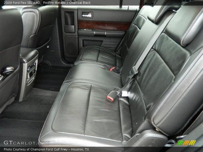 Redfire Metallic / Charcoal Black 2009 Ford Flex SEL AWD