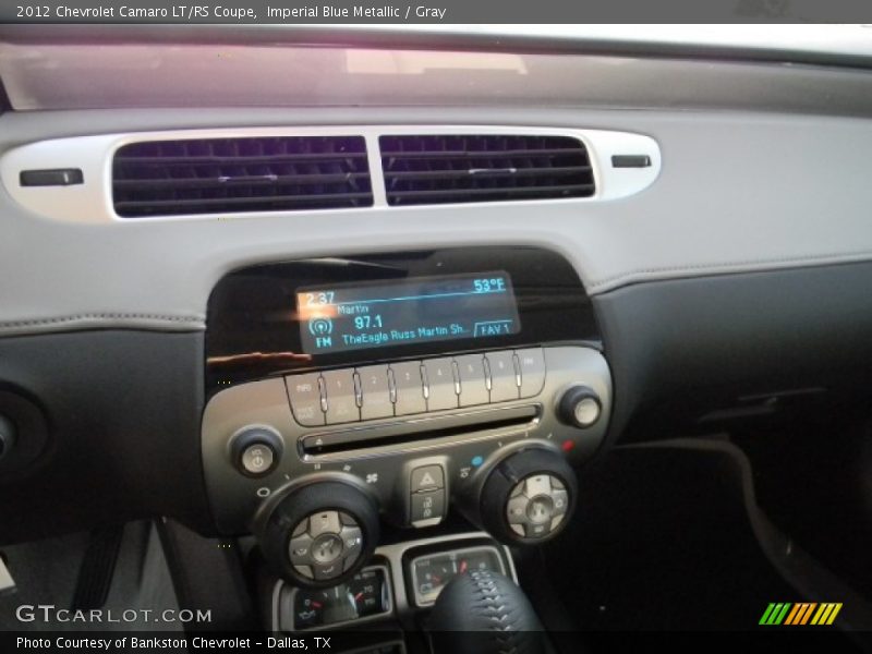 Imperial Blue Metallic / Gray 2012 Chevrolet Camaro LT/RS Coupe