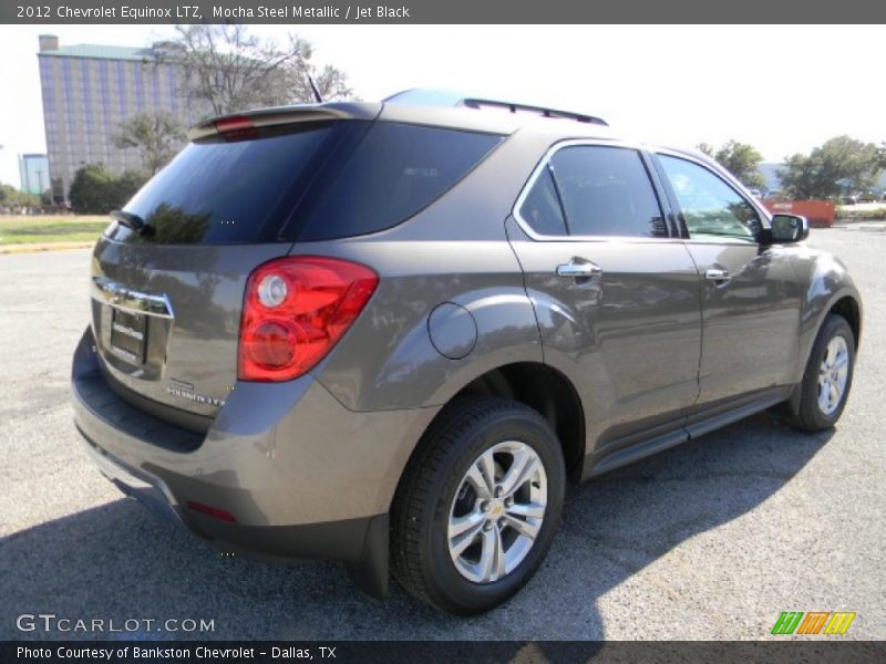 Mocha Steel Metallic / Jet Black 2012 Chevrolet Equinox LTZ