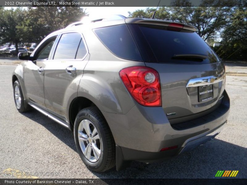 Mocha Steel Metallic / Jet Black 2012 Chevrolet Equinox LTZ