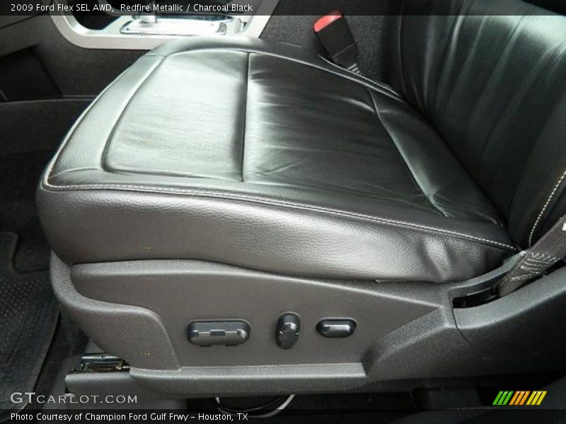 Redfire Metallic / Charcoal Black 2009 Ford Flex SEL AWD